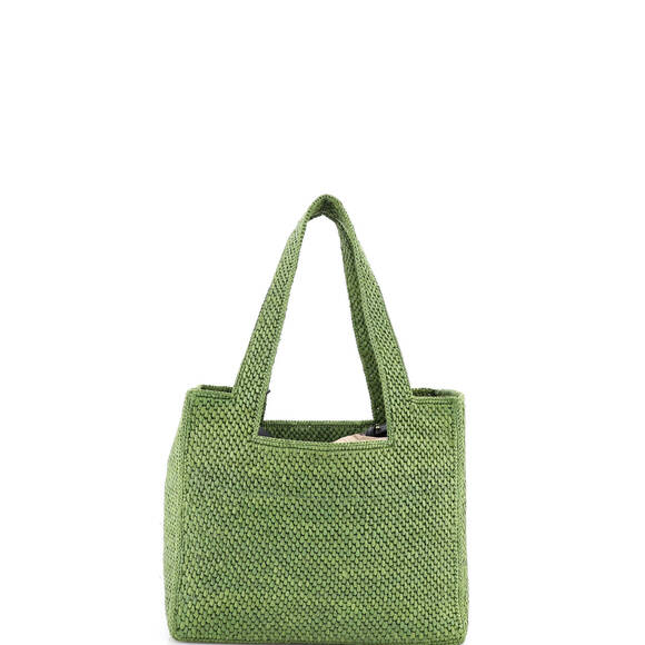 Loewe Medium Paula's Ibiza Logo Convertible Tote Raffia - Picture 3 of 7